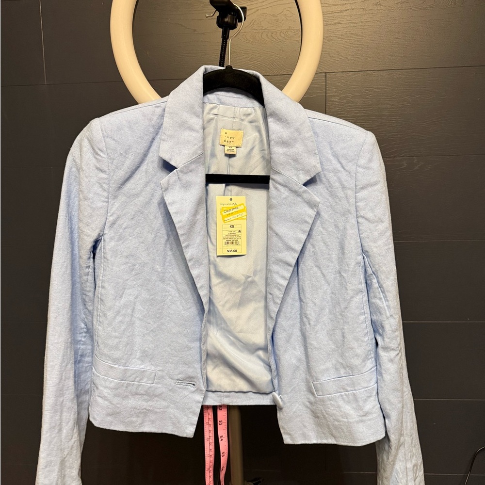 A New Day Blue Blazer Versatile Suit Jacket